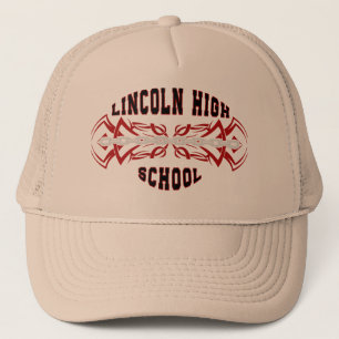 Gorra De Camionero Lincoln High School vincula tribal