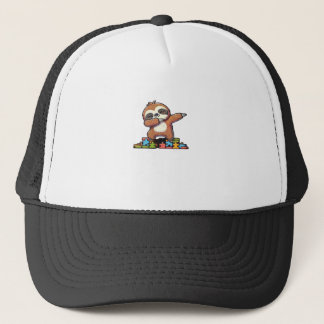 Gorra De Camionero Lindo Perezoso Haciento Dab Autism Awareness Niños