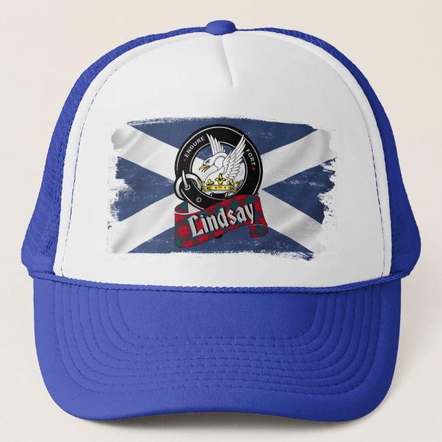 Gorra De Camionero Lindsay Clan Badge Trucker Hat (Anverso)