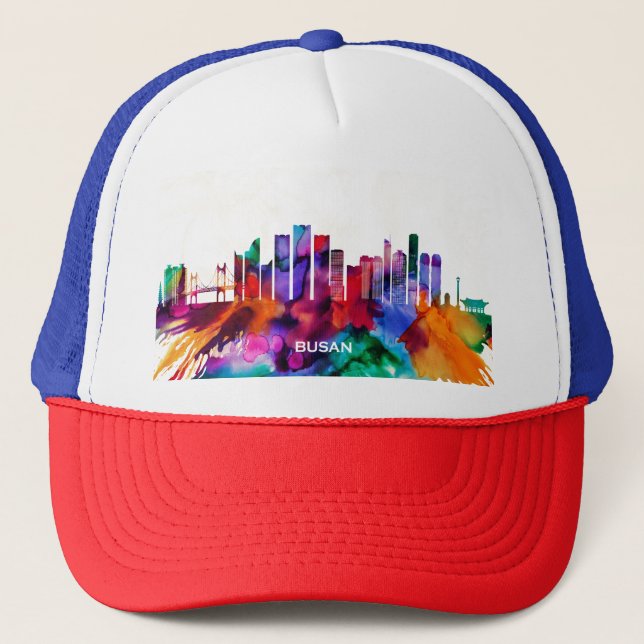 Gorra De Camionero Línea aérea de Busan (Anverso)