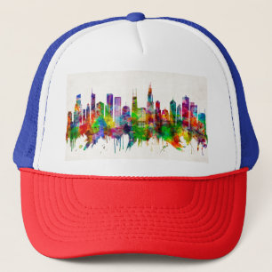 Gorra De Camionero Línea aérea de Chicago Illinois