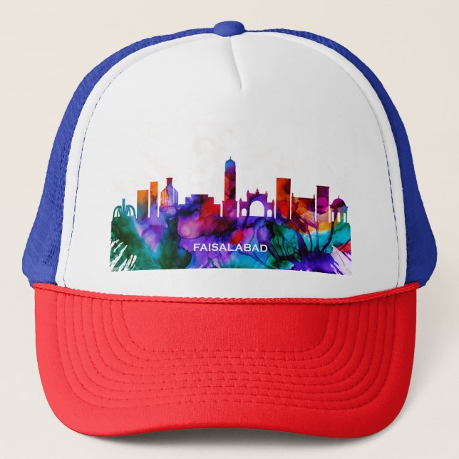 Gorra De Camionero Línea aérea de Faisalabad (Anverso)