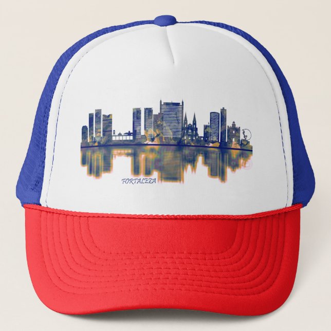 Gorra De Camionero Línea aérea de Fortaleza (Anverso)