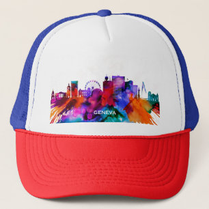 Gorra De Camionero Línea aérea de Ginebra