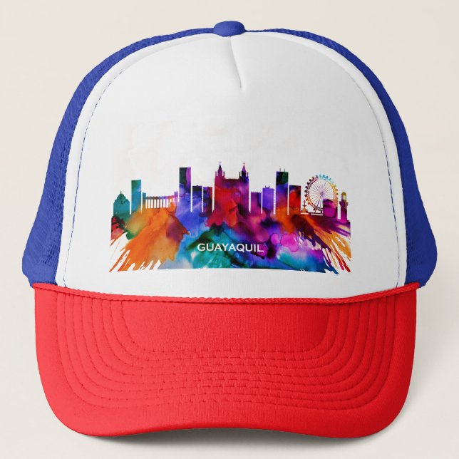 Gorra De Camionero Línea aérea de Guayaquil (Anverso)