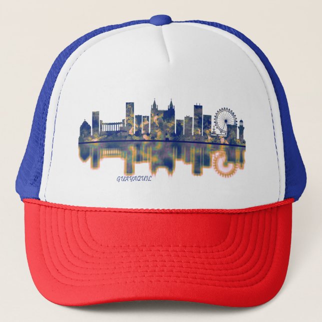 Gorra De Camionero Línea aérea de Guayaquil (Anverso)