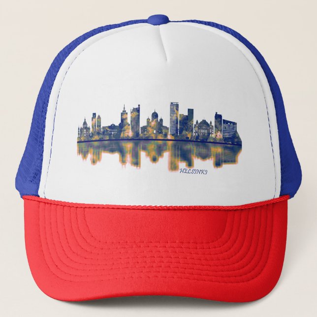 Gorra De Camionero Línea aérea de Helsinki (Anverso)