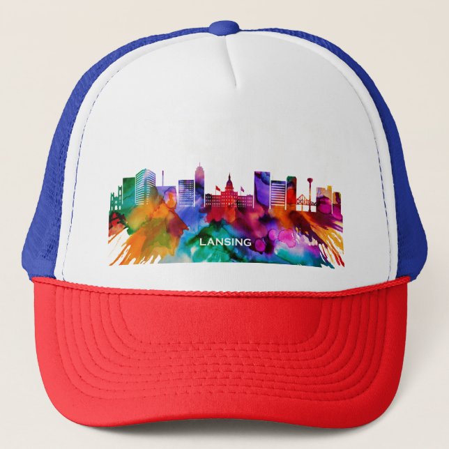 Gorra De Camionero Línea aérea de Lansing (Anverso)