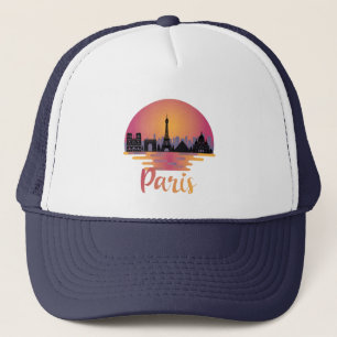 Gorra De Camionero Línea aérea de París - Francia Travel
