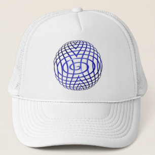 Gorra De Camionero Línea Azul delgada