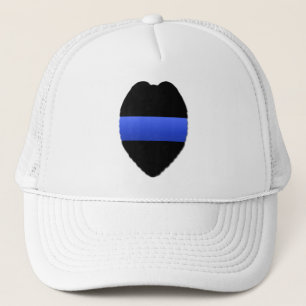 Gorra De Camionero Línea Azul delgada