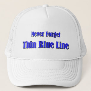 Gorra De Camionero Línea Azul delgada