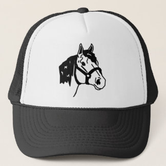 Gorra De Camionero línea caballo del arte