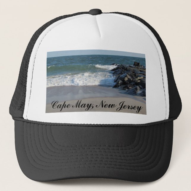 Gorra De Camionero Línea costera (Anverso)