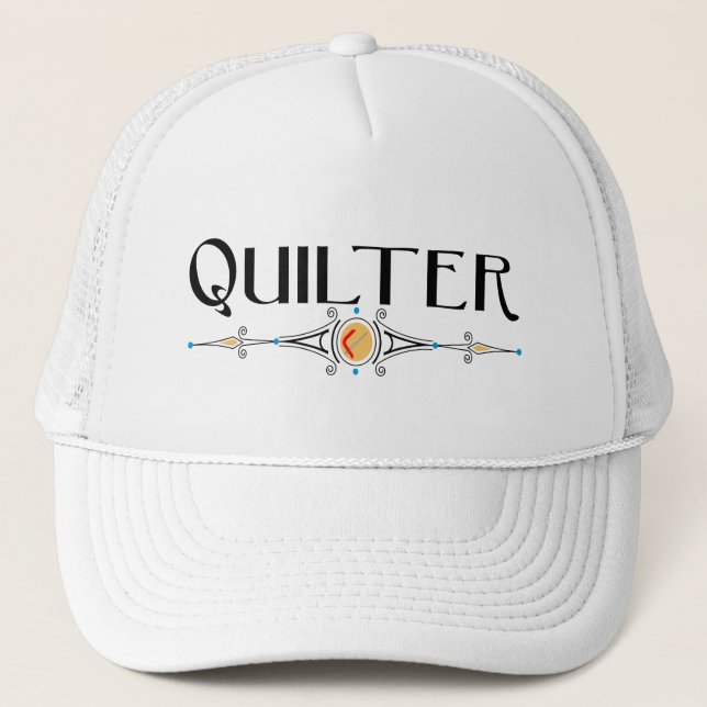 Gorra De Camionero Línea decorativa del filtro (Anverso)