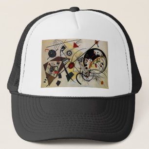 Gorra De Camionero Línea transversal ininterrumpida de Kandinsky