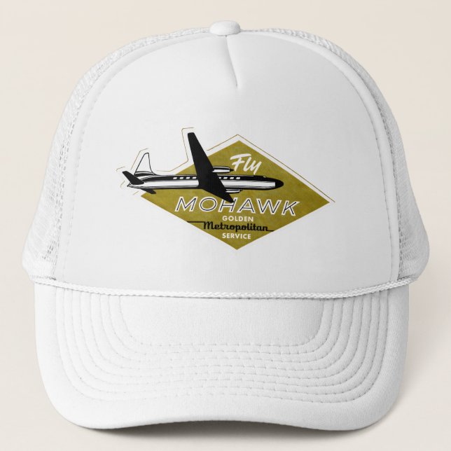 Gorra De Camionero Líneas aéreas 1960 del Mohawk II (Anverso)