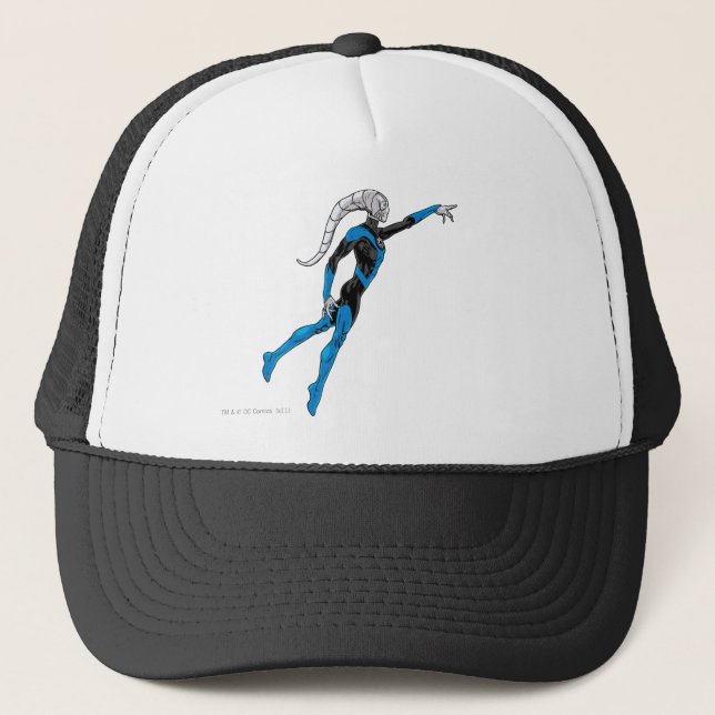Gorra De Camionero Linterna azul 10 (Anverso)