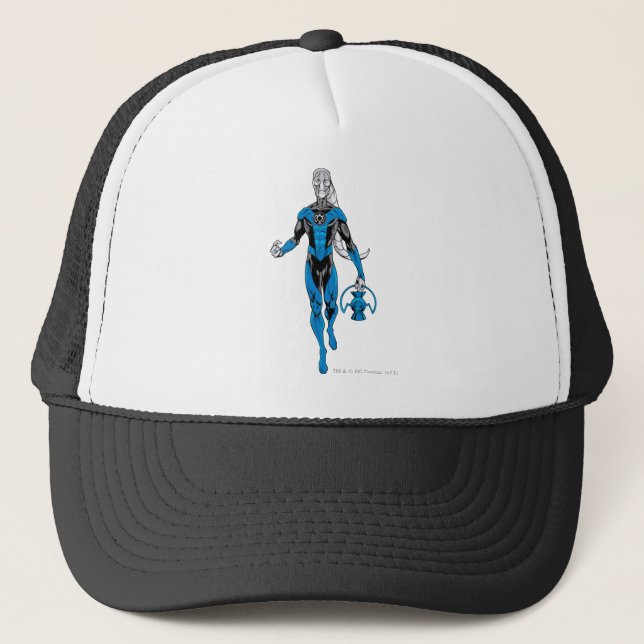 Gorra De Camionero Linterna azul 4 (Anverso)