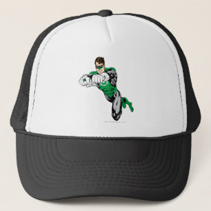 Gorra De Camionero Linterna verde - ambos brazos adelante