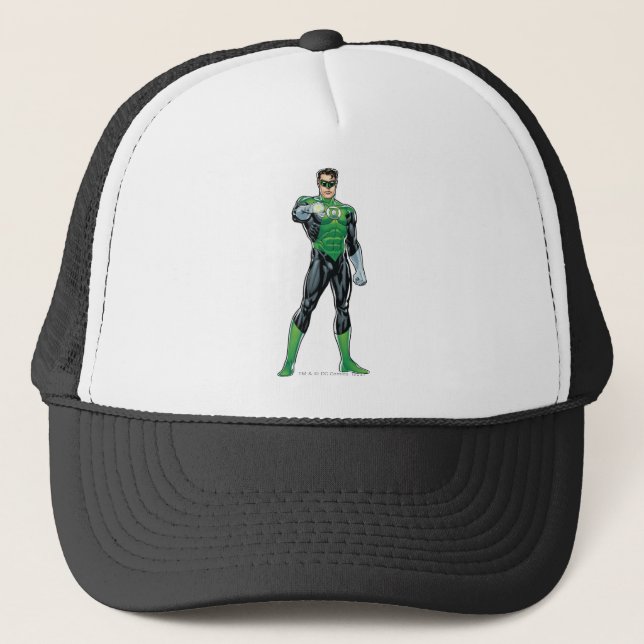 Gorra De Camionero Linterna verde - Cómic, permanente (Anverso)