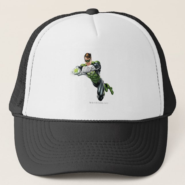 Gorra De Camionero Linterna verde - completamente rendida, ambos braz (Anverso)