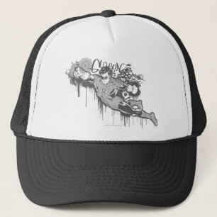 Gorra De Camionero Linterna verde - inocencia torcida BW
