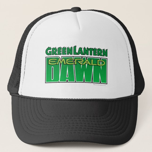 Gorra De Camionero Linterna verde - Logo de Emerald Dawn (Anverso)