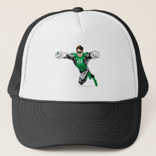 Gorra De Camionero Linterna verde - mirando adelante