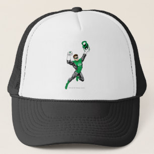 Gorra De Camionero Linterna verde - rendida completamente, con la