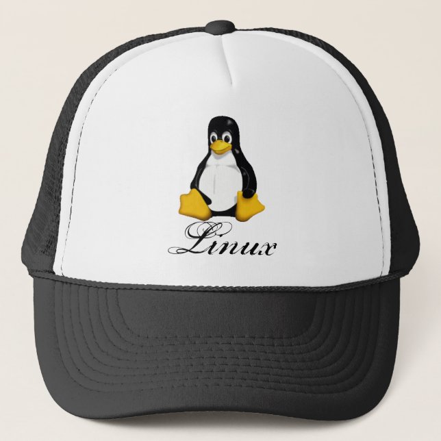 Gorra De Camionero Linux (Anverso)