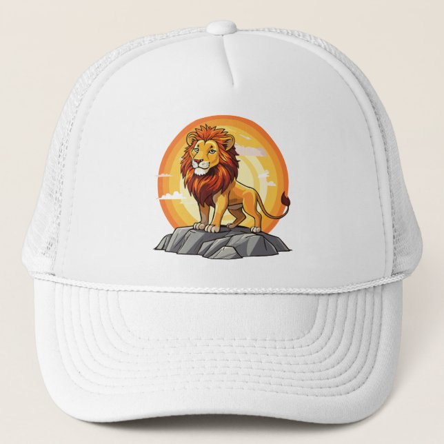 Gorra De Camionero Lion (Anverso)