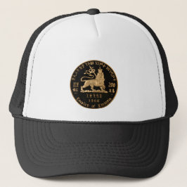 Gorra De Camionero Lion of Judah - Haile Selassie Trucker Cap -