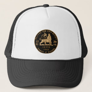 Gorra De Camionero Lion of Judah - Haile Selassie Trucker Cap -