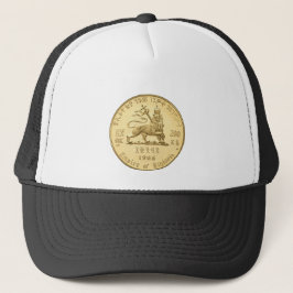 Gorra De Camionero Lion of Judah - Haile Selassie Trucker Cap -