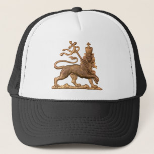 Gorra De Camionero Lion of Judah - Haile Selassie Trucker Cap -