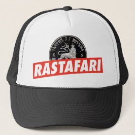 Gorra De Camionero Lion of Judah - Jah Rastafari reggae Trucker Cap -