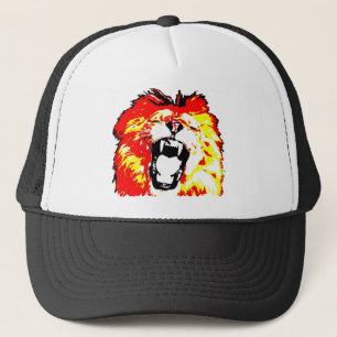 Gorra De Camionero Lion Roaring