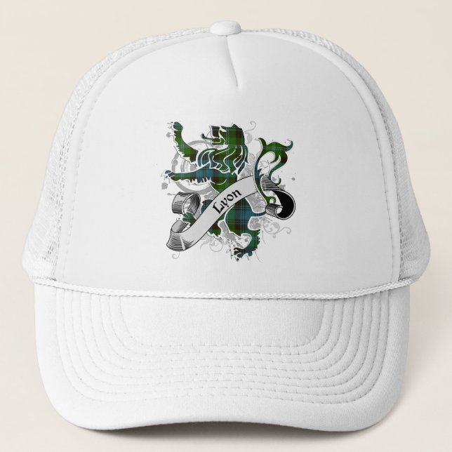 Gorra De Camionero Lion Tartán (Anverso)