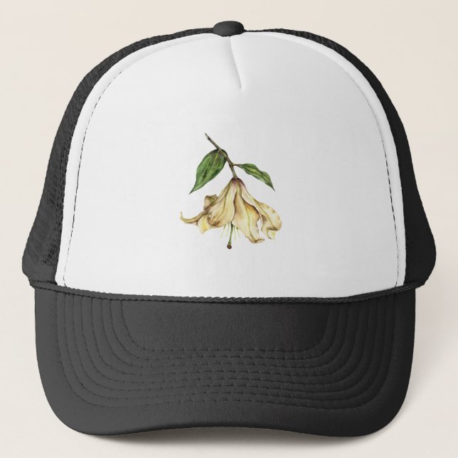 Gorra De Camionero Lirio blanco (Anverso)