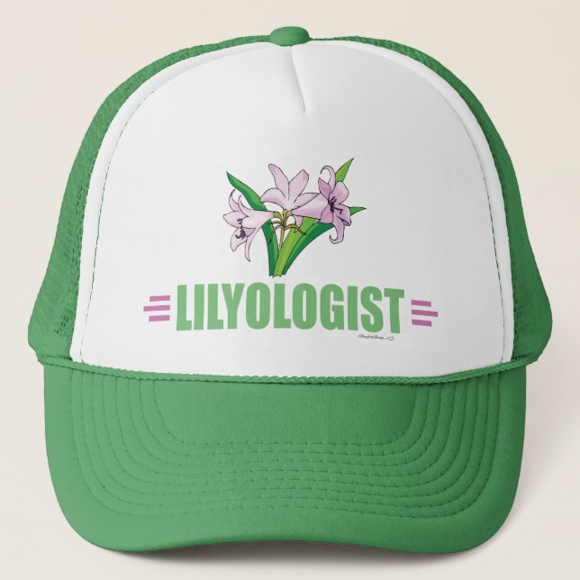 Gorra De Camionero Lirio gracioso (Anverso)