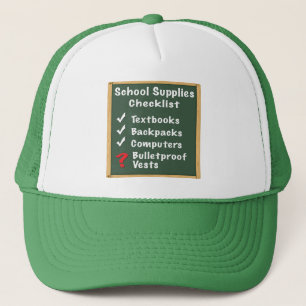 Gorra De Camionero Lista de control de suministros de seguridad en la