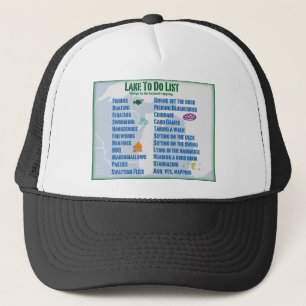 Gorra De Camionero Lista de tareas pendientes del Lago Norte - Michig