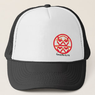 Gorra De Camionero Lista negra FC - Casquillo de Samantha y del