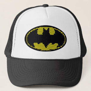 Gorra De Camionero Lite-Brite Bat Emblem