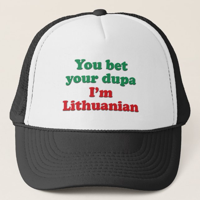 Gorra De Camionero Lithuanian Dupa 2 (Anverso)