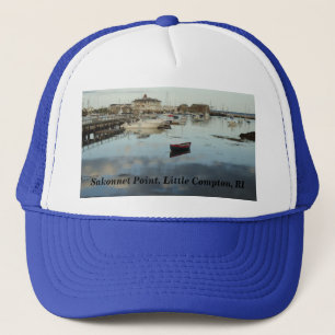 Gorra De Camionero Little Compton, RI - Punto Sakonnet, puerto
