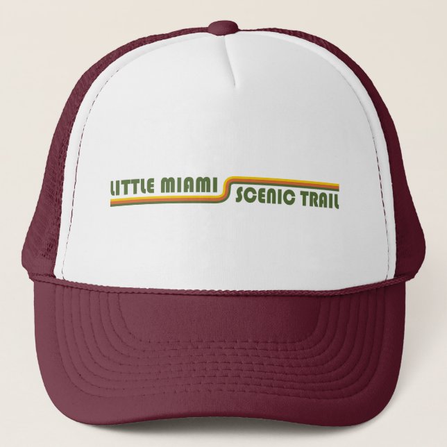 Gorra De Camionero Little Miami Scenic Trail Ohio (Anverso)