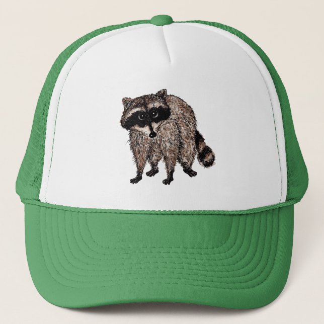 Gorra De Camionero Little Raccoon (Anverso)