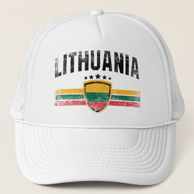 Gorra De Camionero Lituania (Anverso)